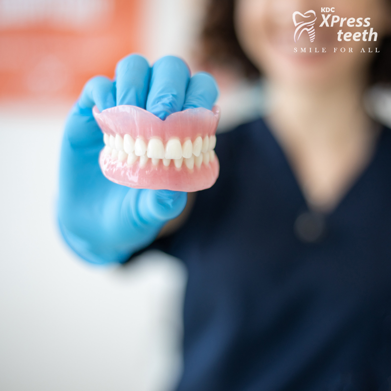 denturs of kdc xpress teeth
